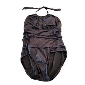 Kenneth Cole Ruched bathing suit